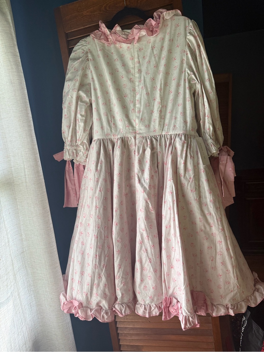 Selkie The Marie Dress - Pink floral and bows - Picture 2 of 3